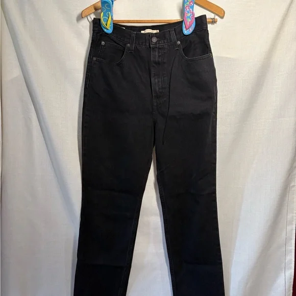 70'S HIGH RISE SLIM STRAIGHT WOMEN'S JEANS - Picture 5 of 13